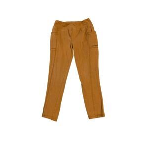 Carhartt Size 5‎ Girl Toddler Tan Brown Long Leggings Pockets Causal Play Cotton